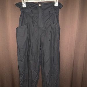 black pants